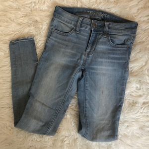 american eagle super super stretch jeans
